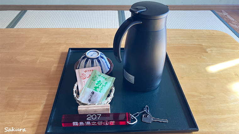 部屋置きお茶セット
