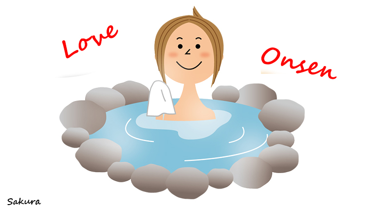 湯之谷温泉　温泉好き女子イメージ