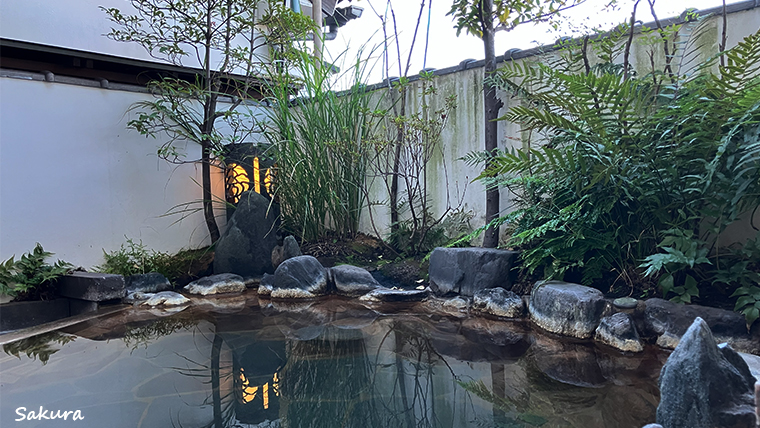 【湯治柳屋】露天風呂