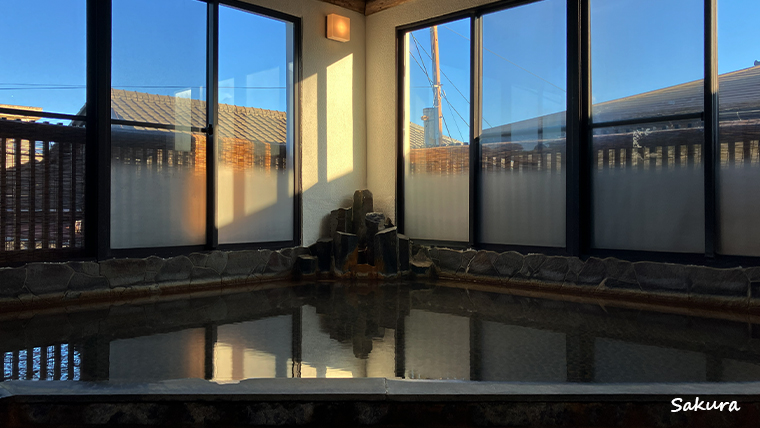 【湯治柳屋】2階のお風呂