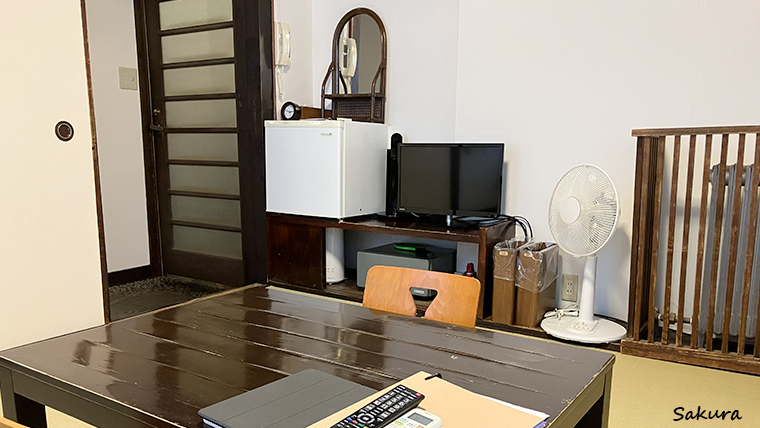 至ってシンプルな部屋