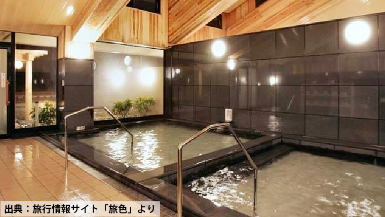 山口県　俵山温泉　白猿の湯　内風呂