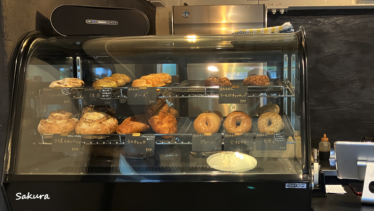 俵山温泉 RETIME ROOM CAFEベーグル